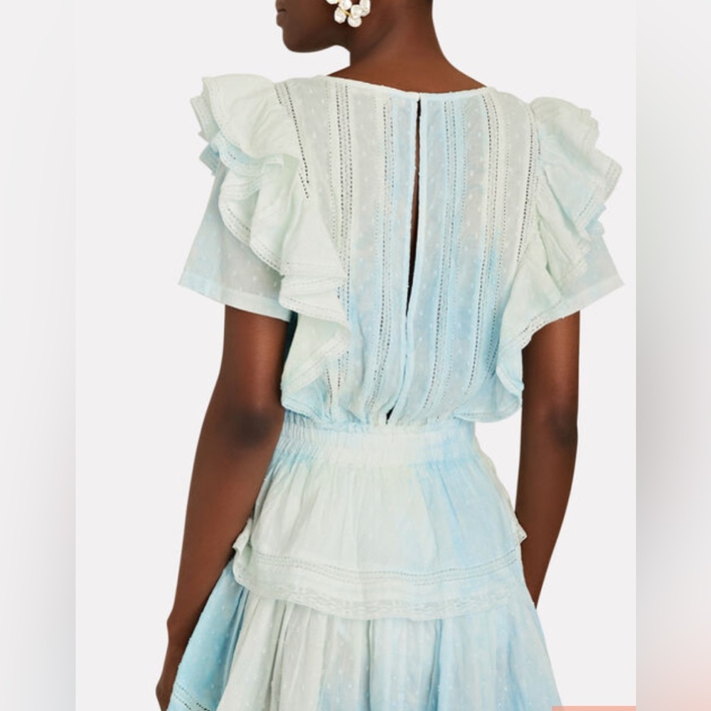 Loveshackfancy Natasha Ruffle Mini Dress - Picture 3 of 13